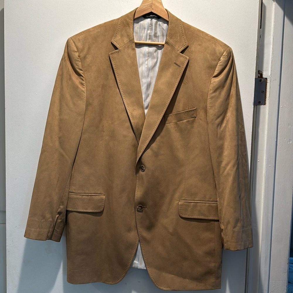 Gene Hiller Men’s Suede Blazer